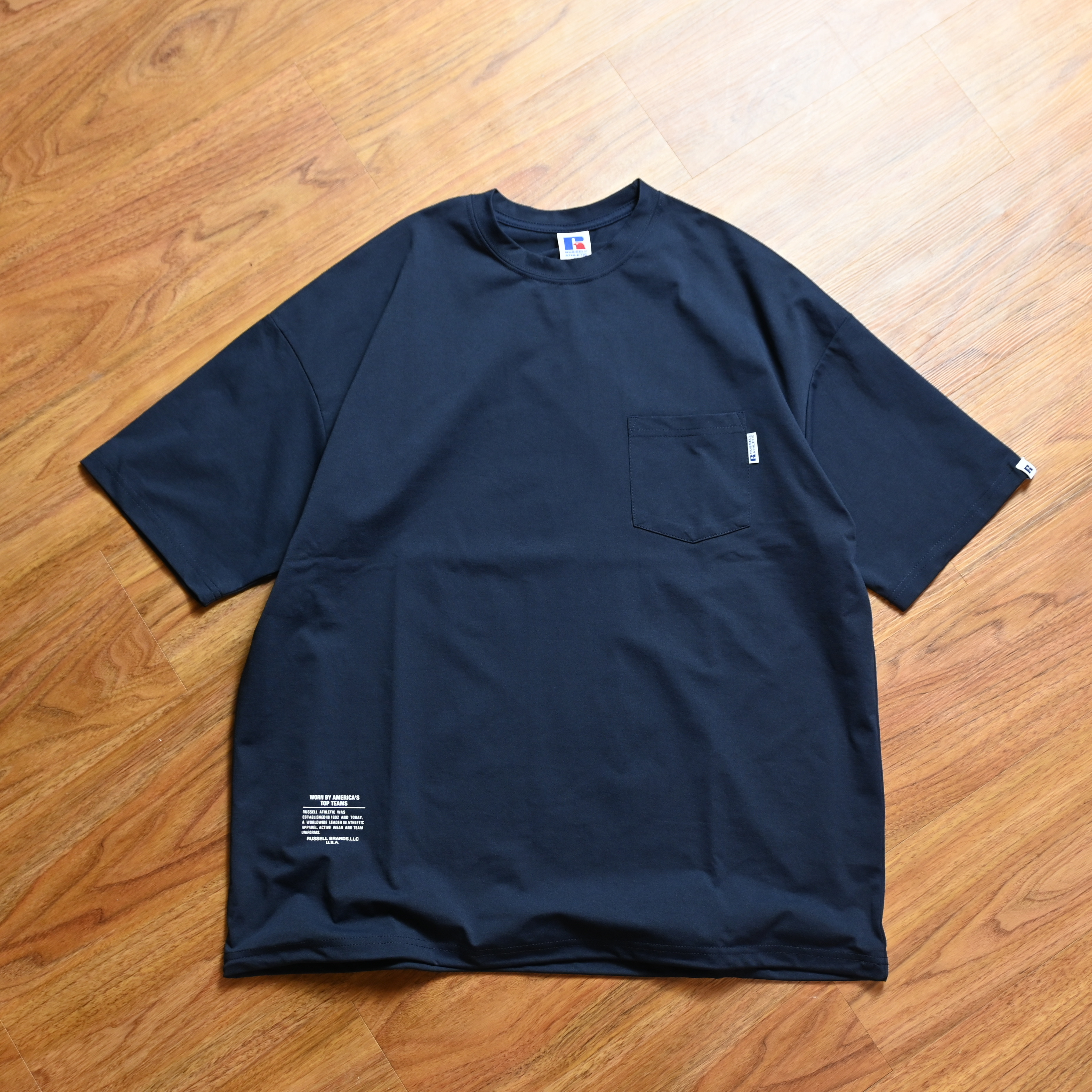 Russell Athletic JP 吸汗速乾 Hem Cord Tee
