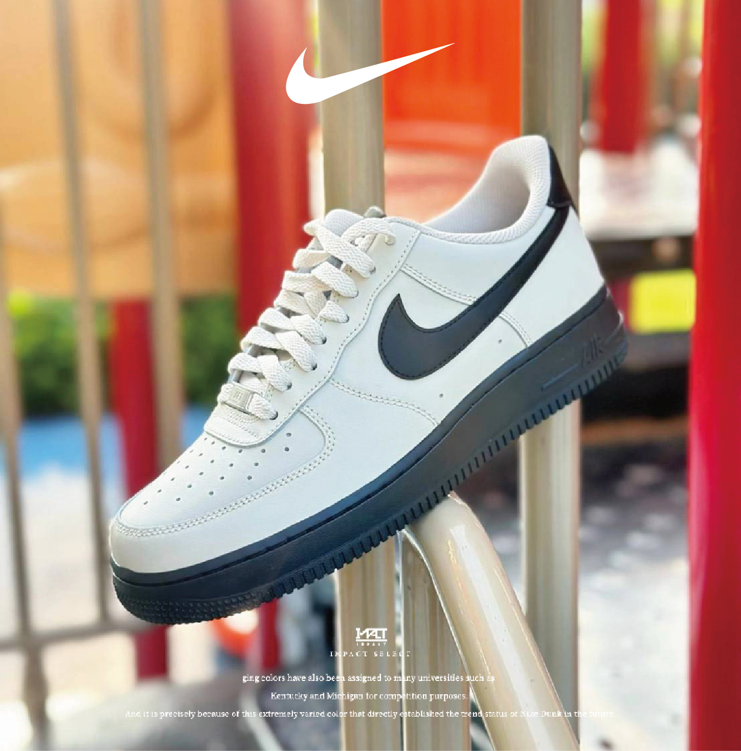 Nike Air Force 1 淺灰黑底 FJ4146-005