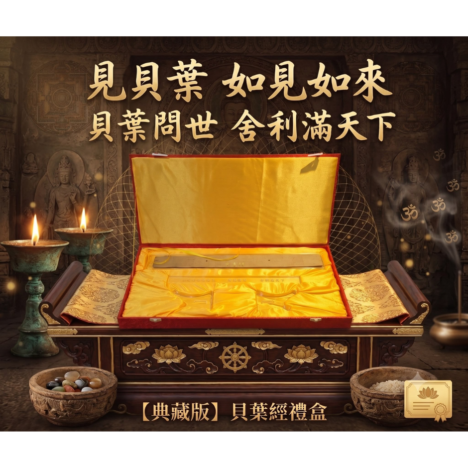 OTH-JJG0813-023 09401099~貝葉經禮盒組 (A23)