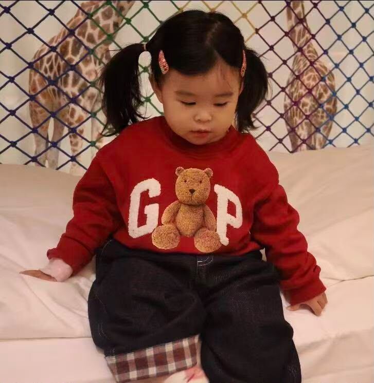 廠單 Gap小熊親子衛衣