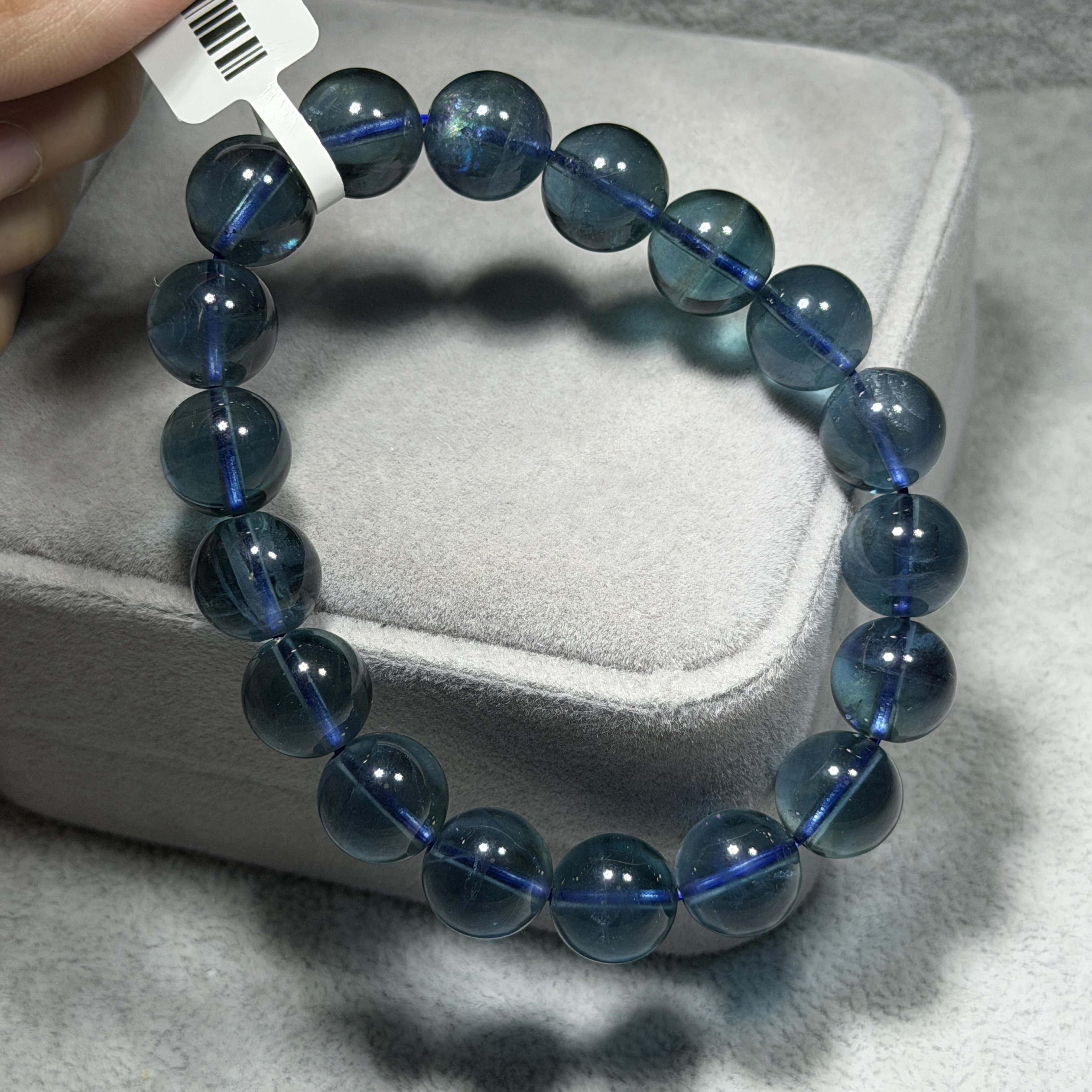 藍螢石 約11.5mm FF1328