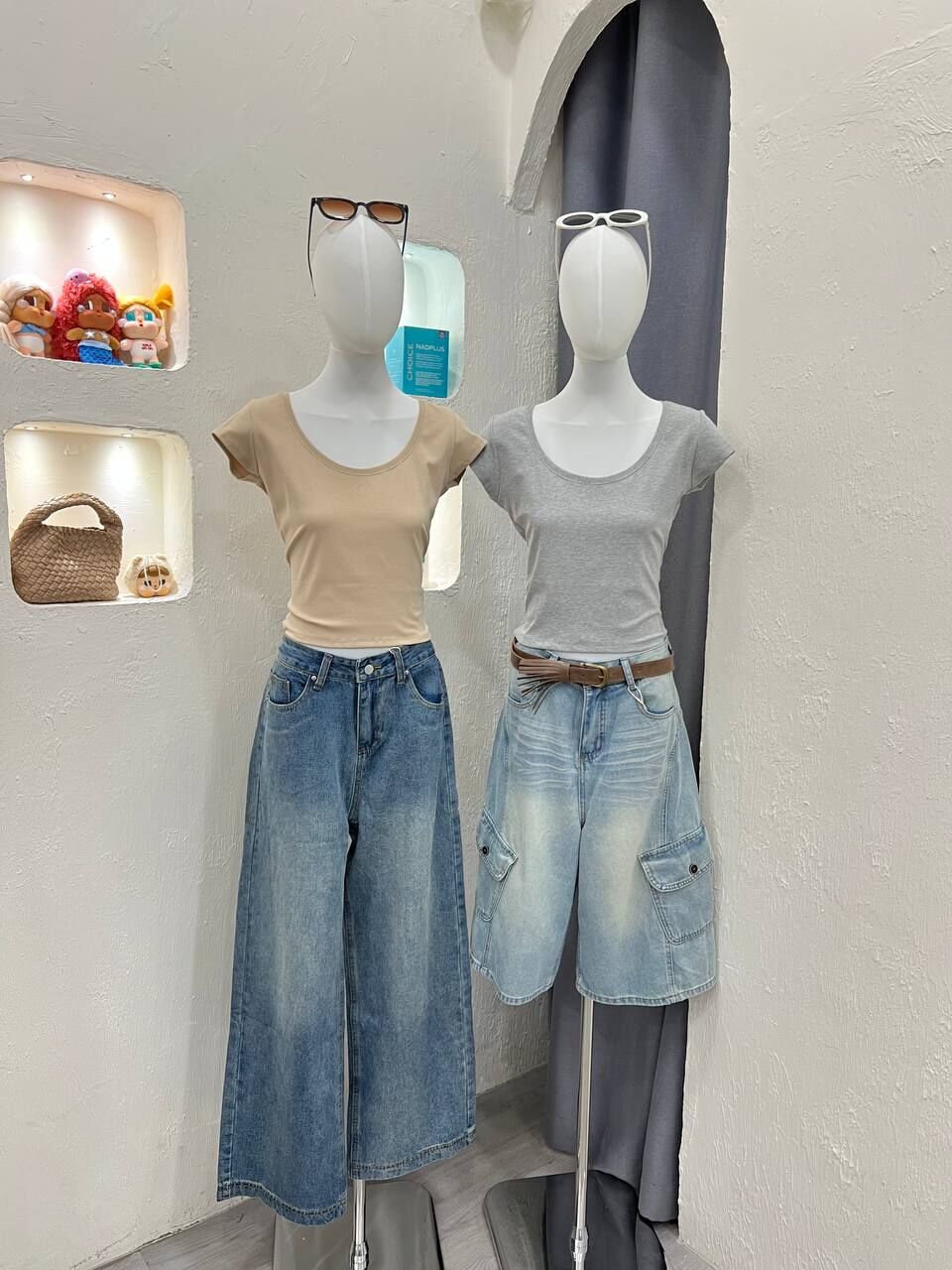 Basic U Neck T 291