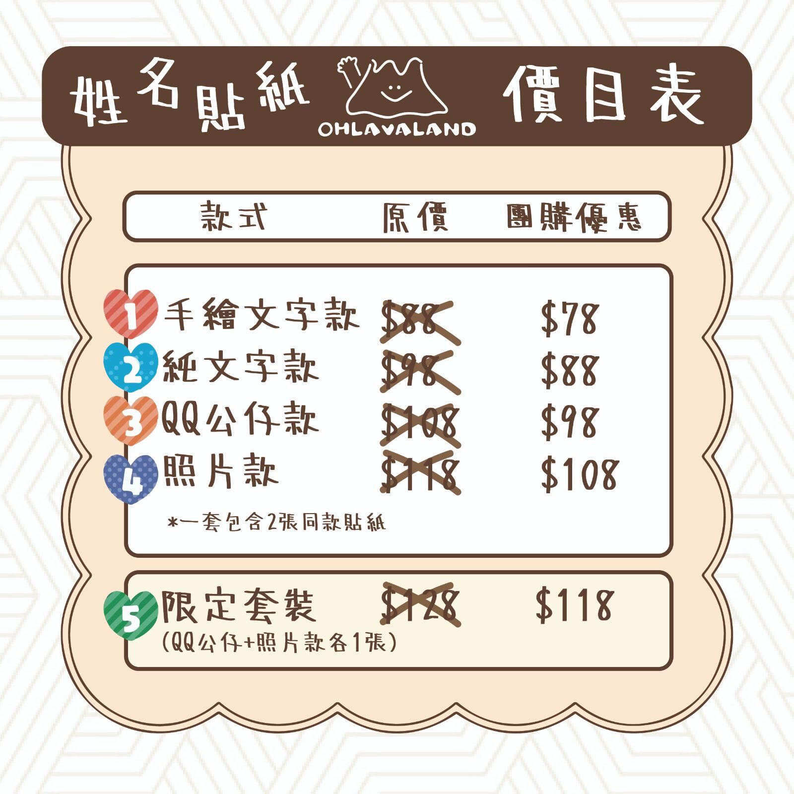 香港製🇭🇰 超級防水耐刮姓名貼開團❤️‍🔥 2026