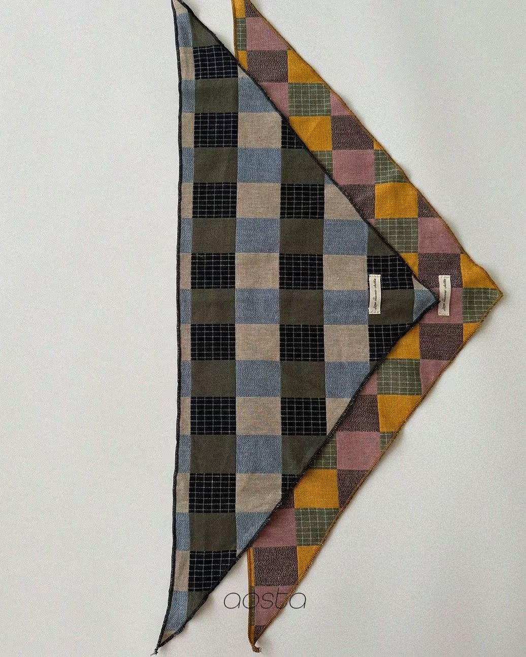 AOSTA Patchwork Scarf