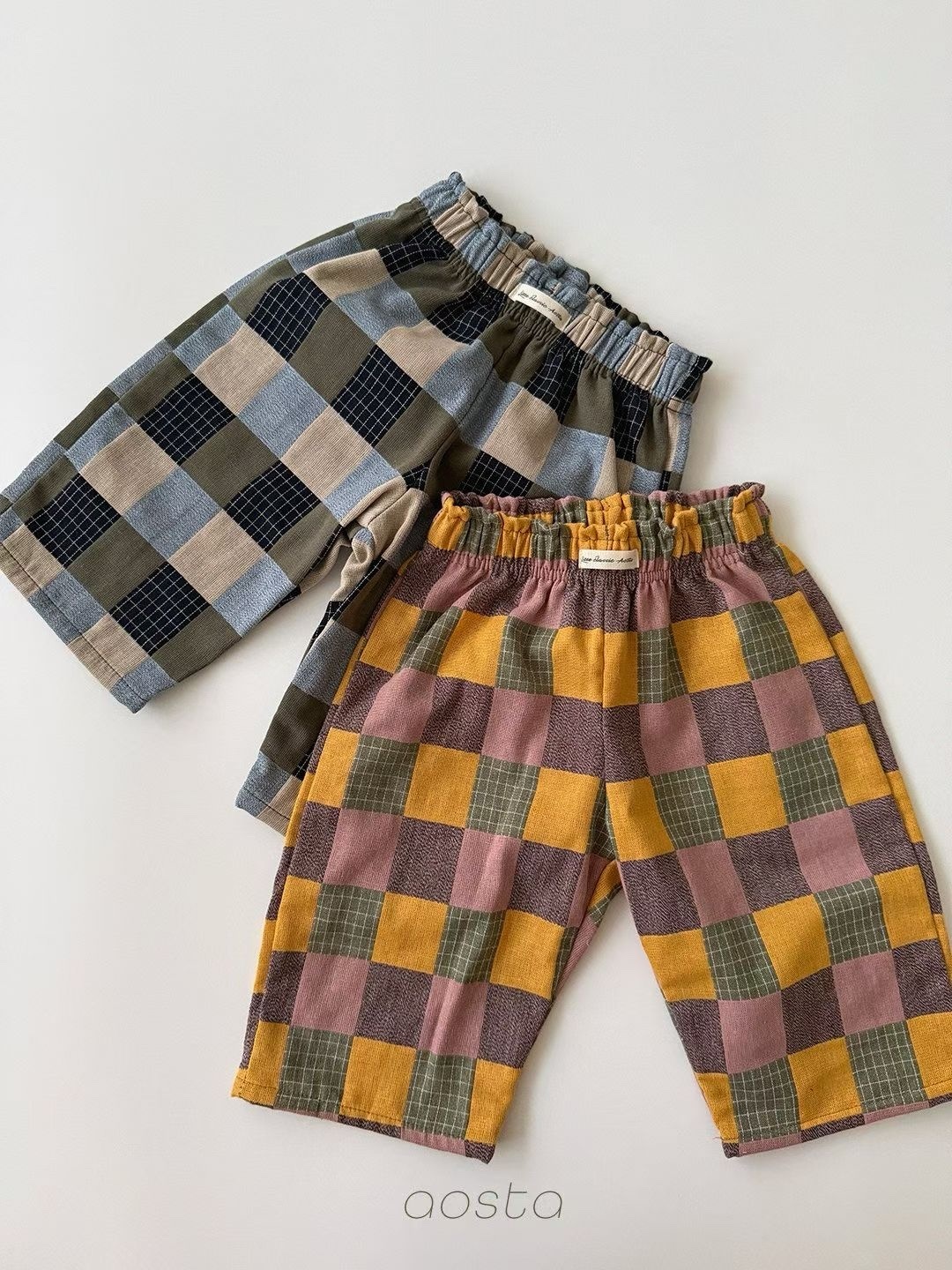 AOSTA Patchwork Pants