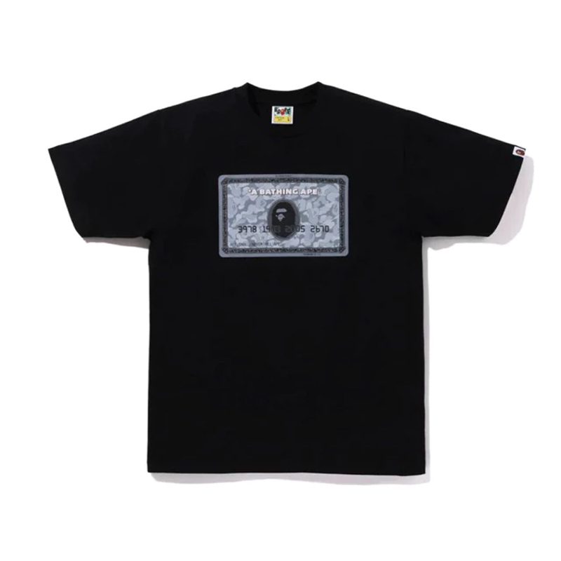 BAPE Membership 會員 猿頭信用卡 美金Tee 短袖 短T 銀卡 IM25110001-BR [台灣現貨]