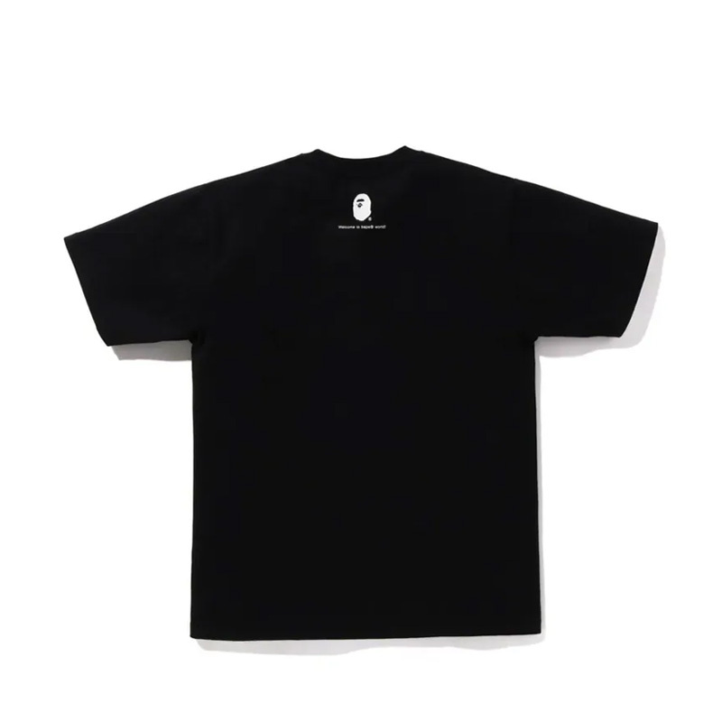 BAPE BATHING APE 九顆小猿頭 短袖 短T 黑 IM25110002-BK [台灣現貨]