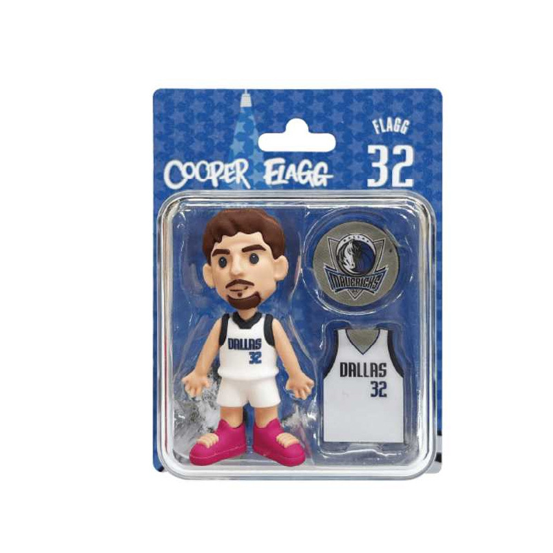 NBA 立體球星公仔吊卡磁鐵 獨行俠隊 Cooper Flagg NBA-34 [台灣現貨]