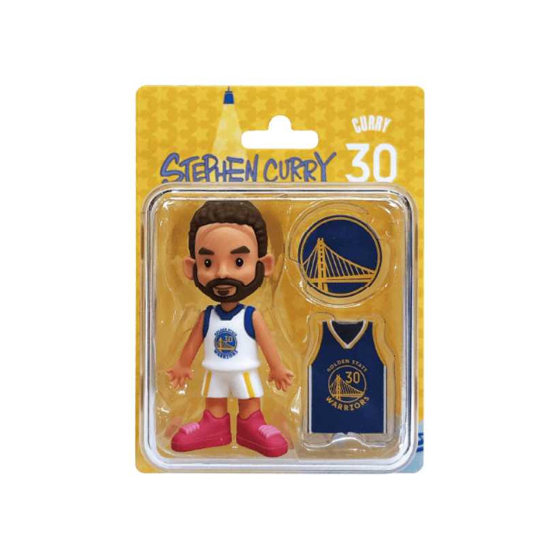 NBA 立體球星公仔吊卡磁鐵 勇士隊 Stephen Curry NBA-35 [台灣現貨]