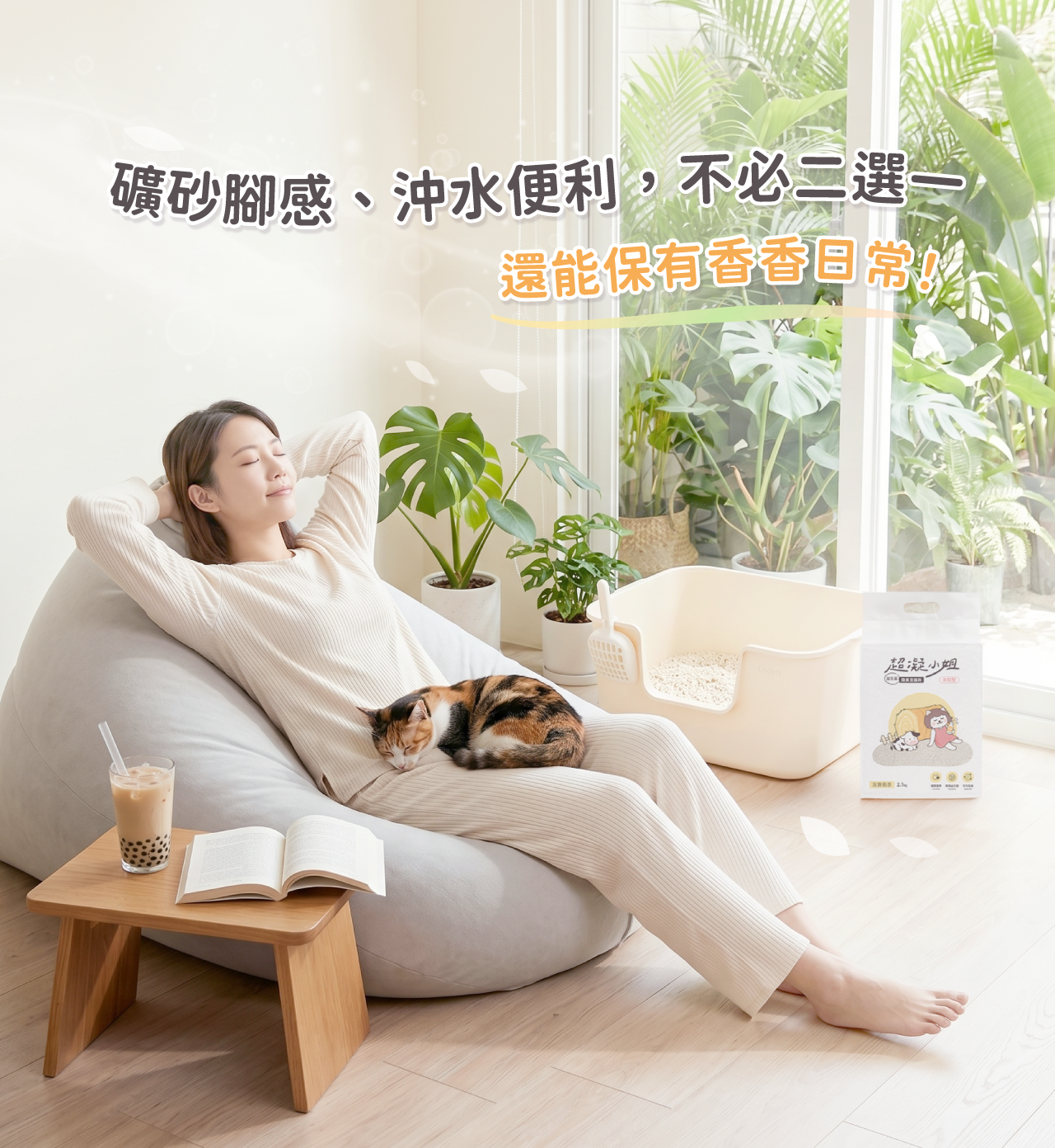 LadyN 益生菌除臭豆腐砂結尾圖