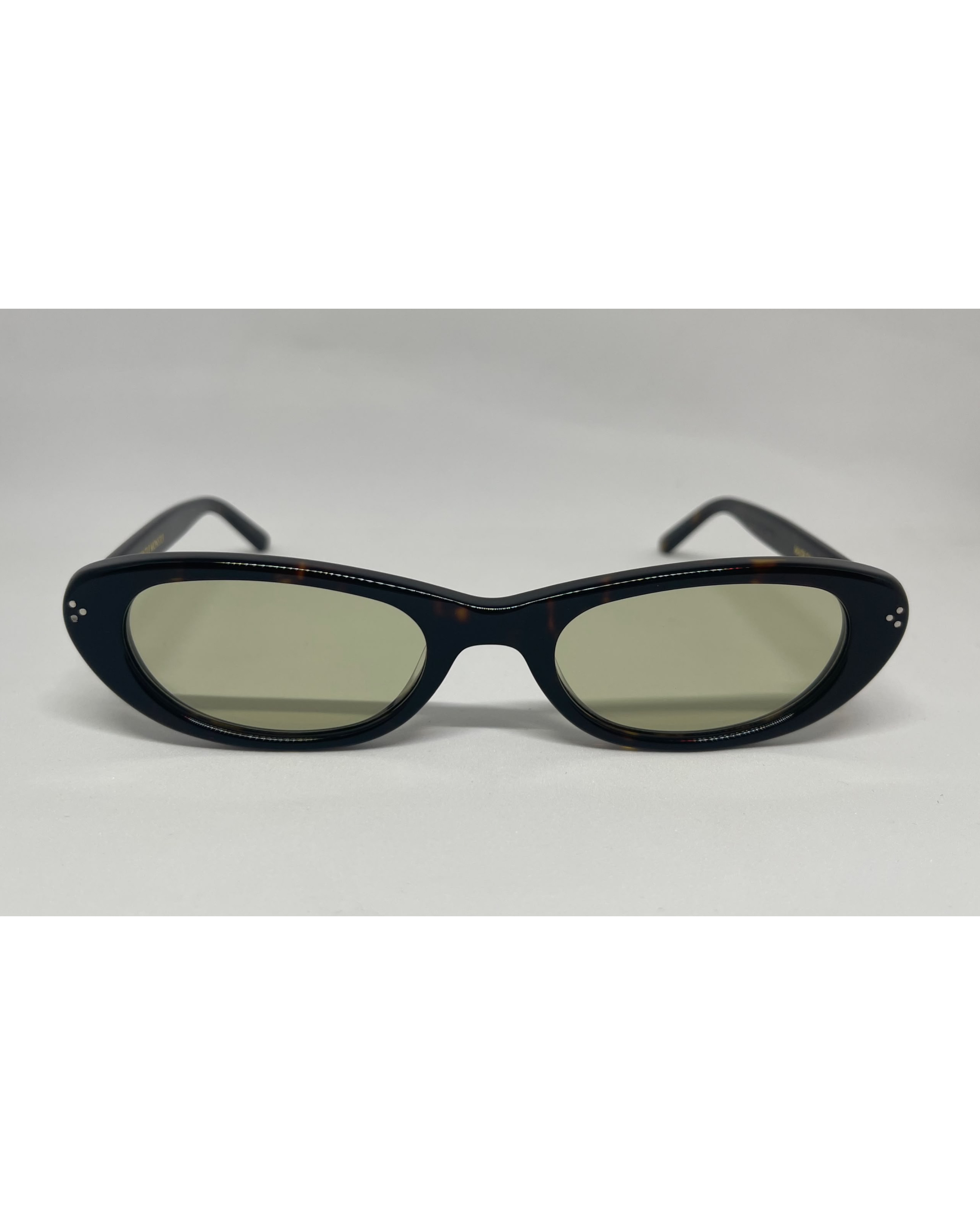 Gentle Monster Madlene Tortoises Frame | Light Green Lens