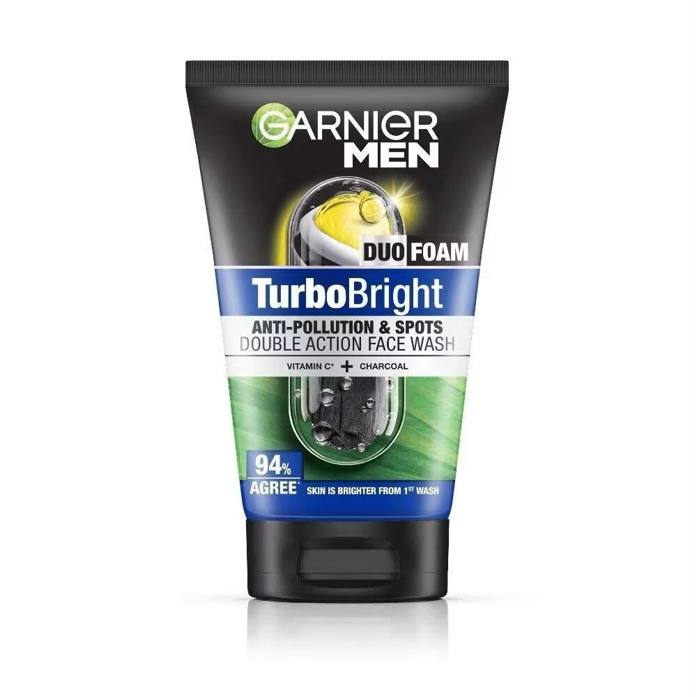 泰國 Garnier  TURBO BRIGHT雙效抗污染美白洗面乳 50ml