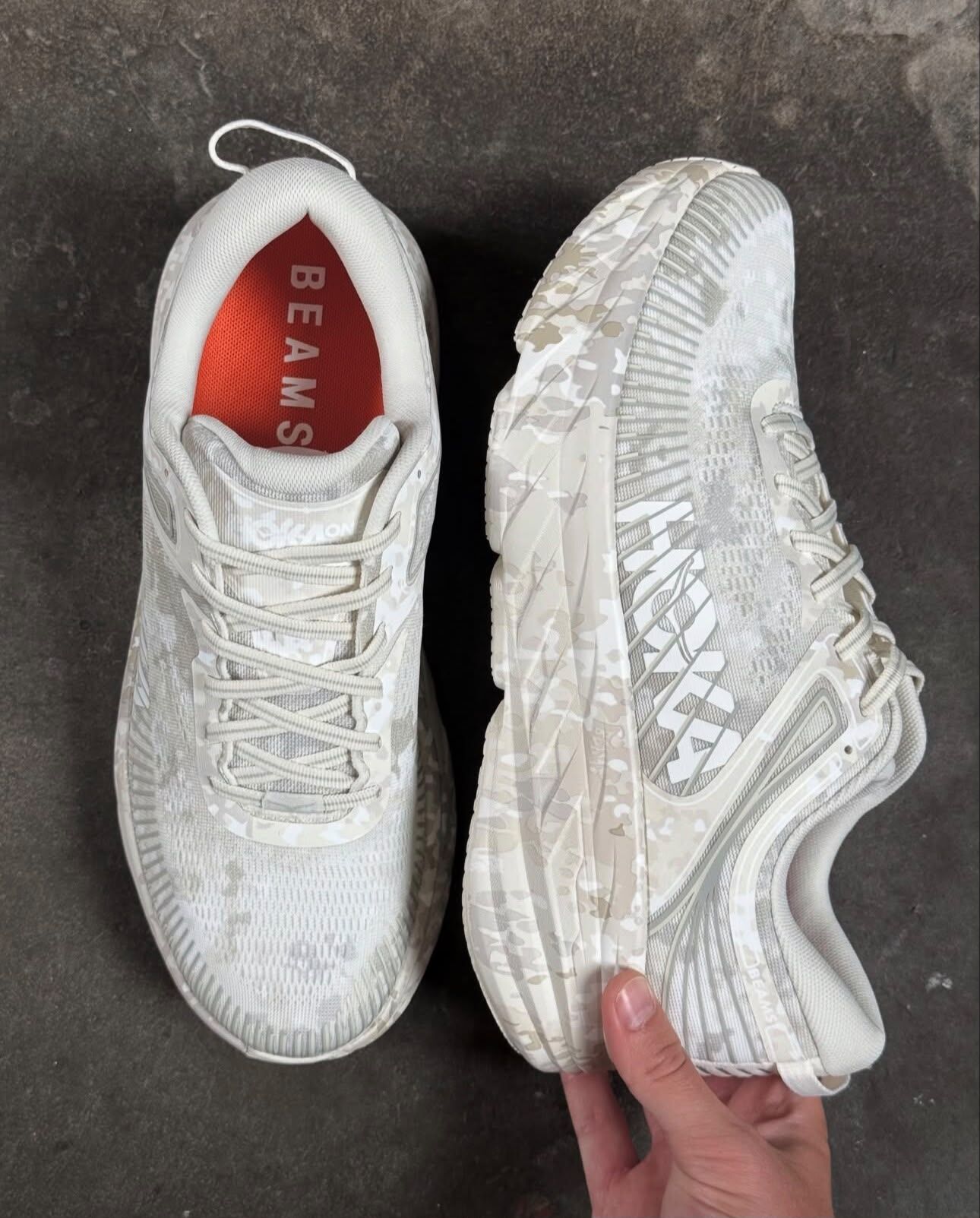 預訂|Hoka One One x Beams BONDI 7 TURTLEDOVE / TIDAL FOAM 1183211-TLF