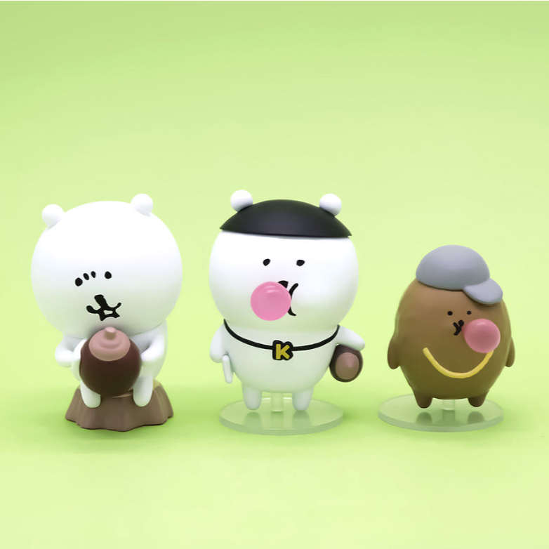 預訂｜韓國限定 白熊 很潮的小傢伙 盲盒公仔擺件 Hip-han Figure 一套3款
