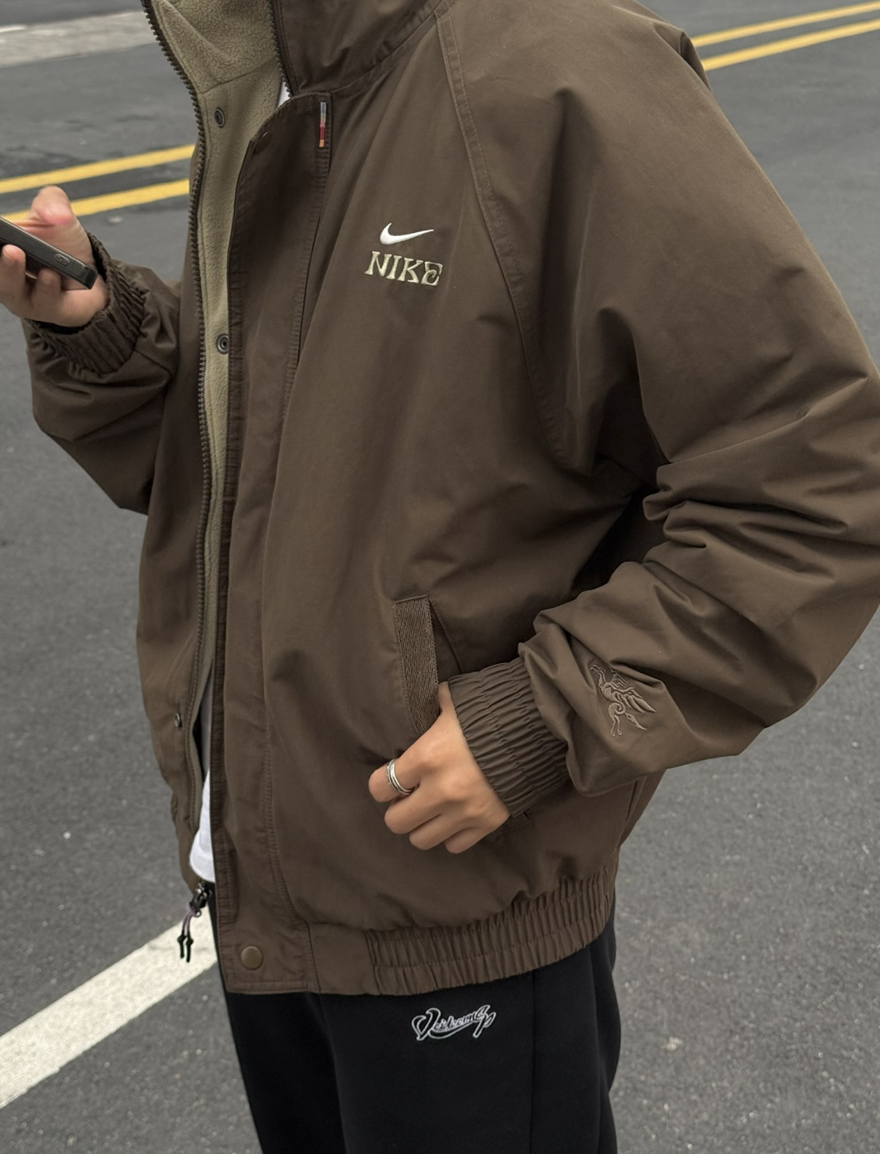 NIKE 脫韁系列 寬鬆立領夾克