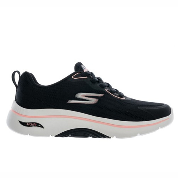 Skechers 思克威爾 Go Walk Arch Fit 2.0 125346WBKPK 女 健走鞋 寬楦 黑