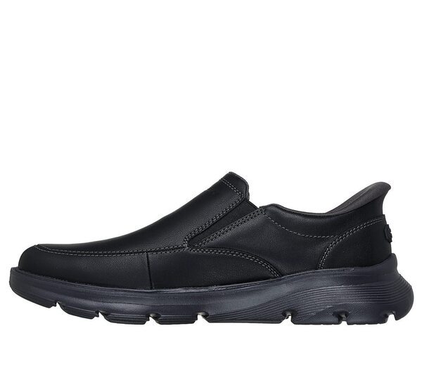 Skechers 思克威爾 Arch Fit Garza 205518BLK 男 休閒鞋 寬鬆版型 舒適 黑