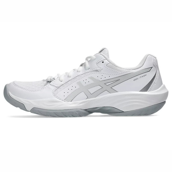 Asics 亞瑟士 GEL-Task 5 1072A133-101 女 排球鞋 羽球鞋 室內運動 包覆 回彈 白 銀