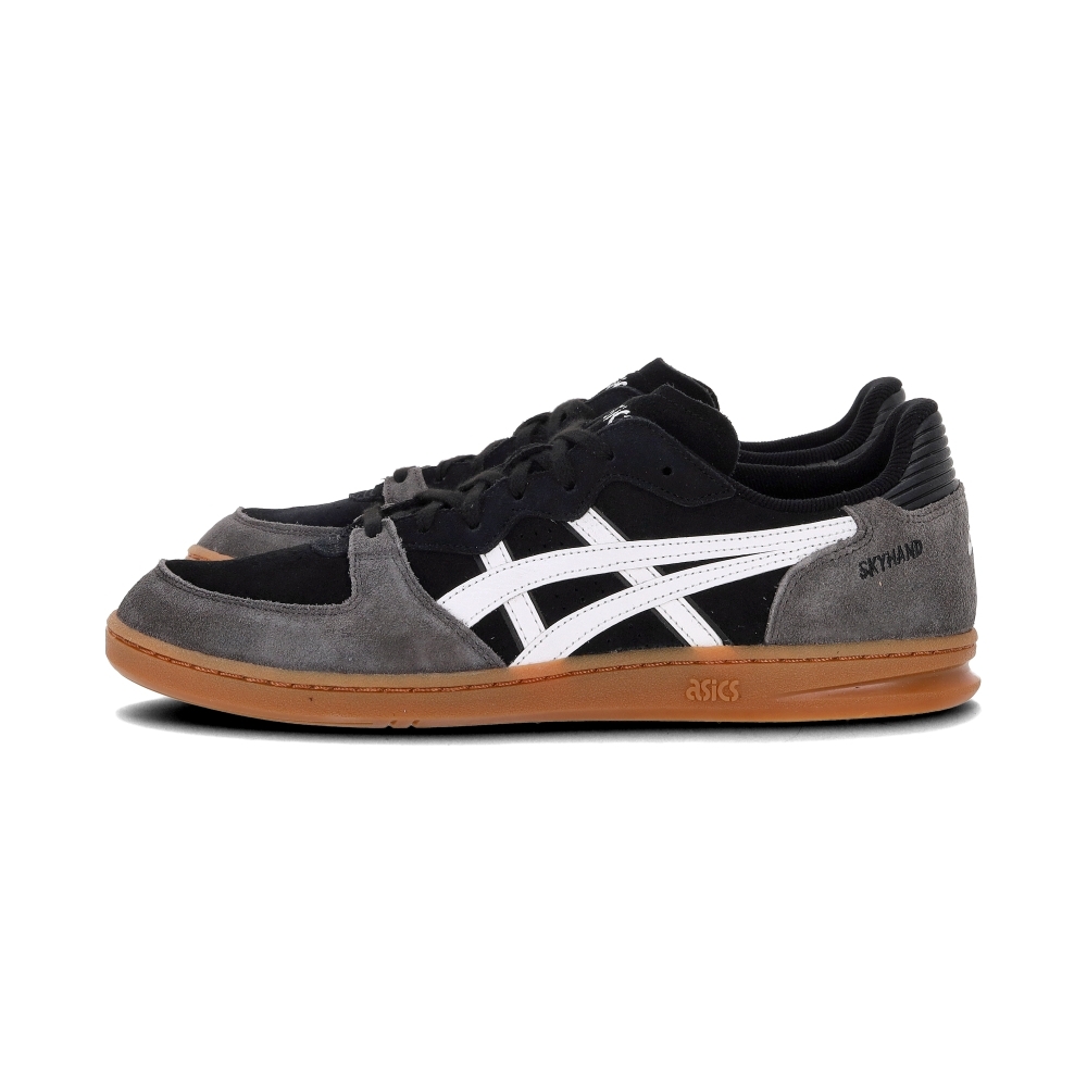 Asics Skyhand OG 男鞋 女鞋 黑灰色 緩震 麂皮 膠底 運動 休閒鞋 1203A452-001