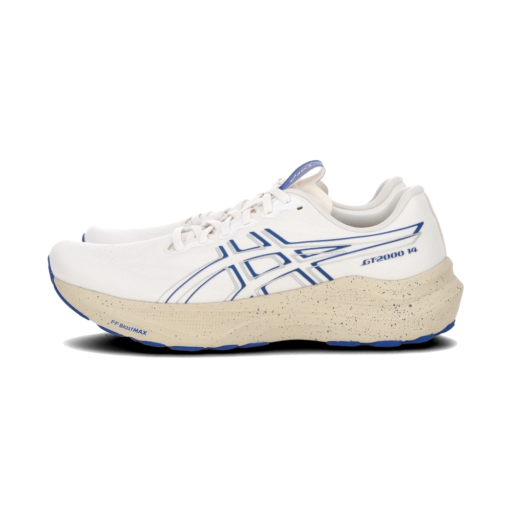 Asics GT-2000 14 男鞋 米白藍色 穩定 支撐 回彈 運動 慢跑鞋 1011C191-101