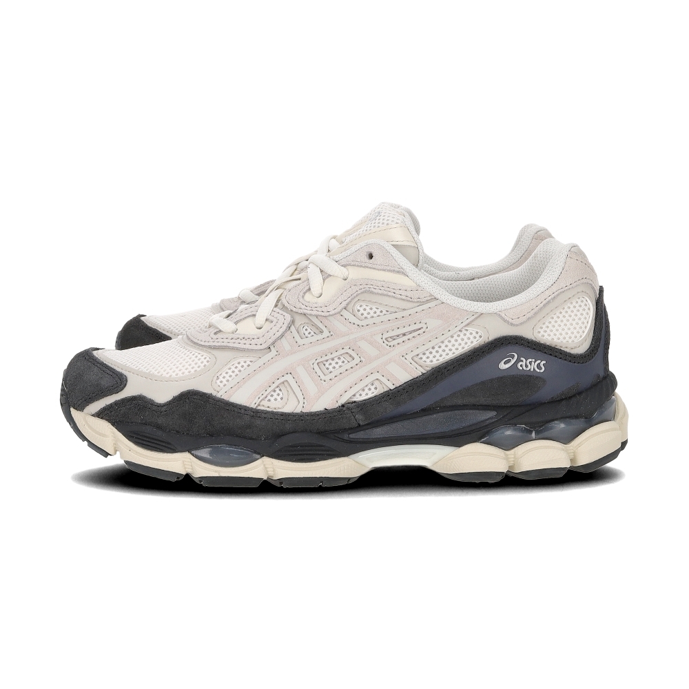 Asics Gel-Nyc 男鞋 女鞋 米灰黑色 麂皮 復古 老爹鞋 運動 休閒鞋 1203A383-111