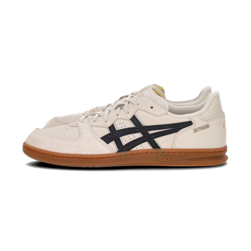 Asics Skyhand OG 男鞋 女鞋 米白黑色 緩震 麂皮 膠底 運動 休閒鞋 1203A452-250