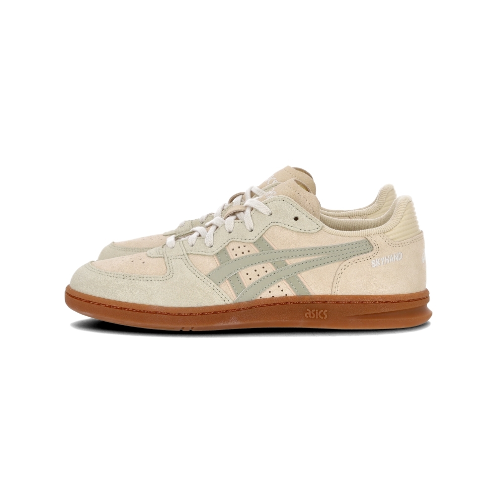 Asics Skyhand OG 男鞋 女鞋 米綠色 緩震 麂皮 膠底 運動 休閒鞋 1203A452-251