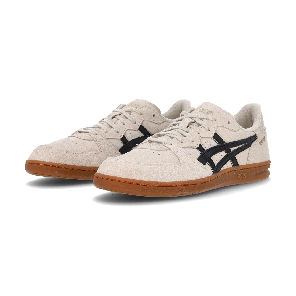 Asics Skyhand OG 男鞋 女鞋 米白黑色 緩震 麂皮 膠底 運動 休閒鞋 1203A452-250