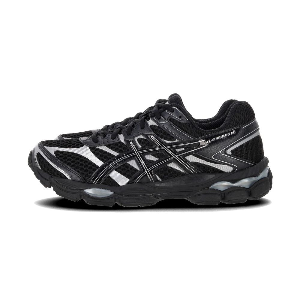 Asics Gel-Cumulus 16 男鞋 女鞋 黑色 緩震 柔軟 運動 休閒鞋 1203A733-002