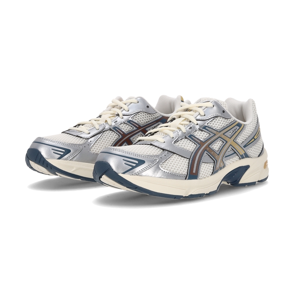 Asics Gel-1130 男鞋 白銀金色 緩震 支撐 網眼 透氣 運動 休閒鞋 1203A609-109