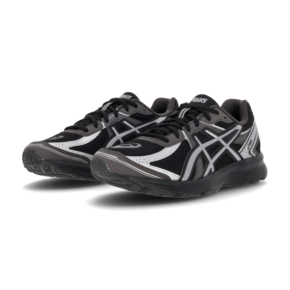 Asics JOG 100S 男鞋 女鞋 黑白色 輕量 透氣 運動 休閒鞋 1203A741-001