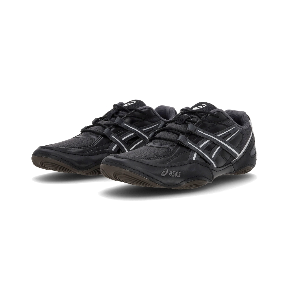Asics Hypersync 男鞋 女鞋 黑色 舒適 緩衝 復古 田徑 薄底 運動 休閒鞋 1203A879-021