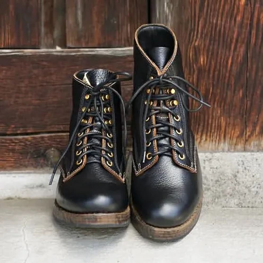 VISVIM 2026 A/W VIRGIL BOOTS-FOLK *FRENCH GOAT LEATHER - PRE ORDER ITEM (預訂中)