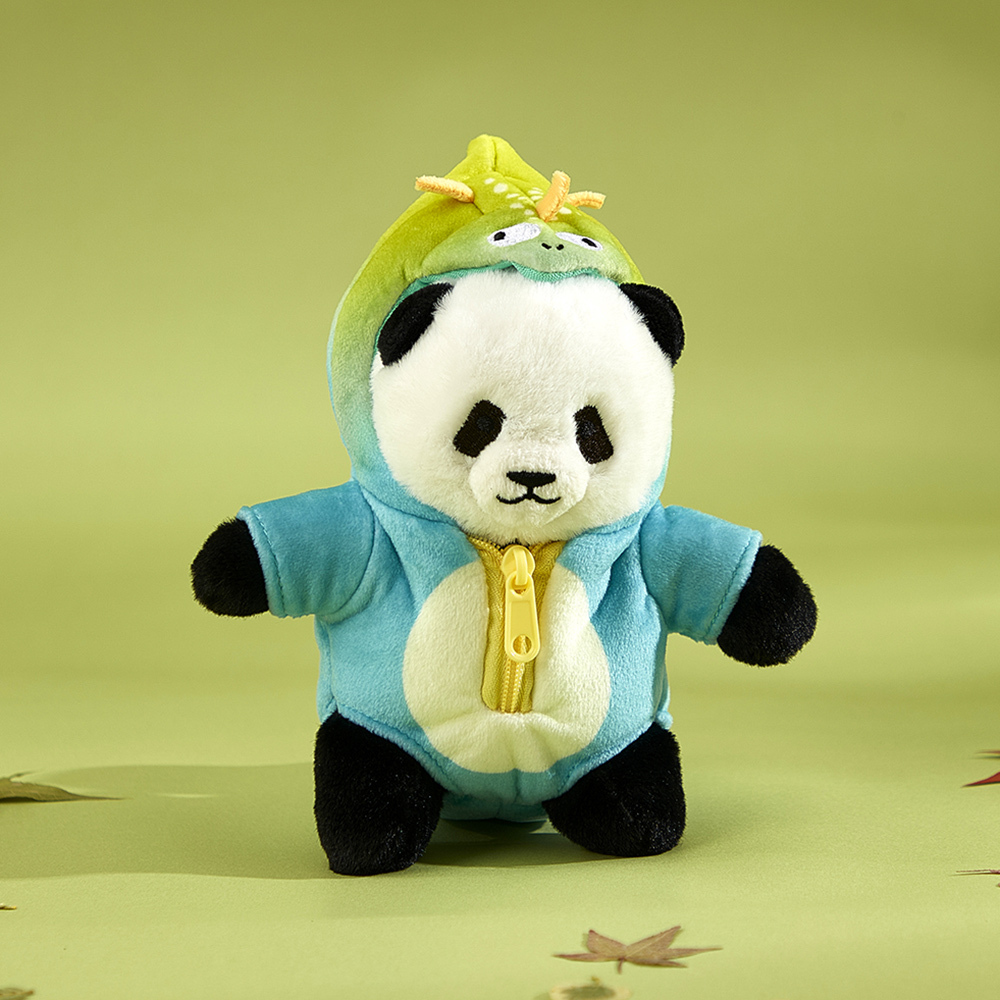 Plush Wear for 5" Panda Plush - Green Chameleon