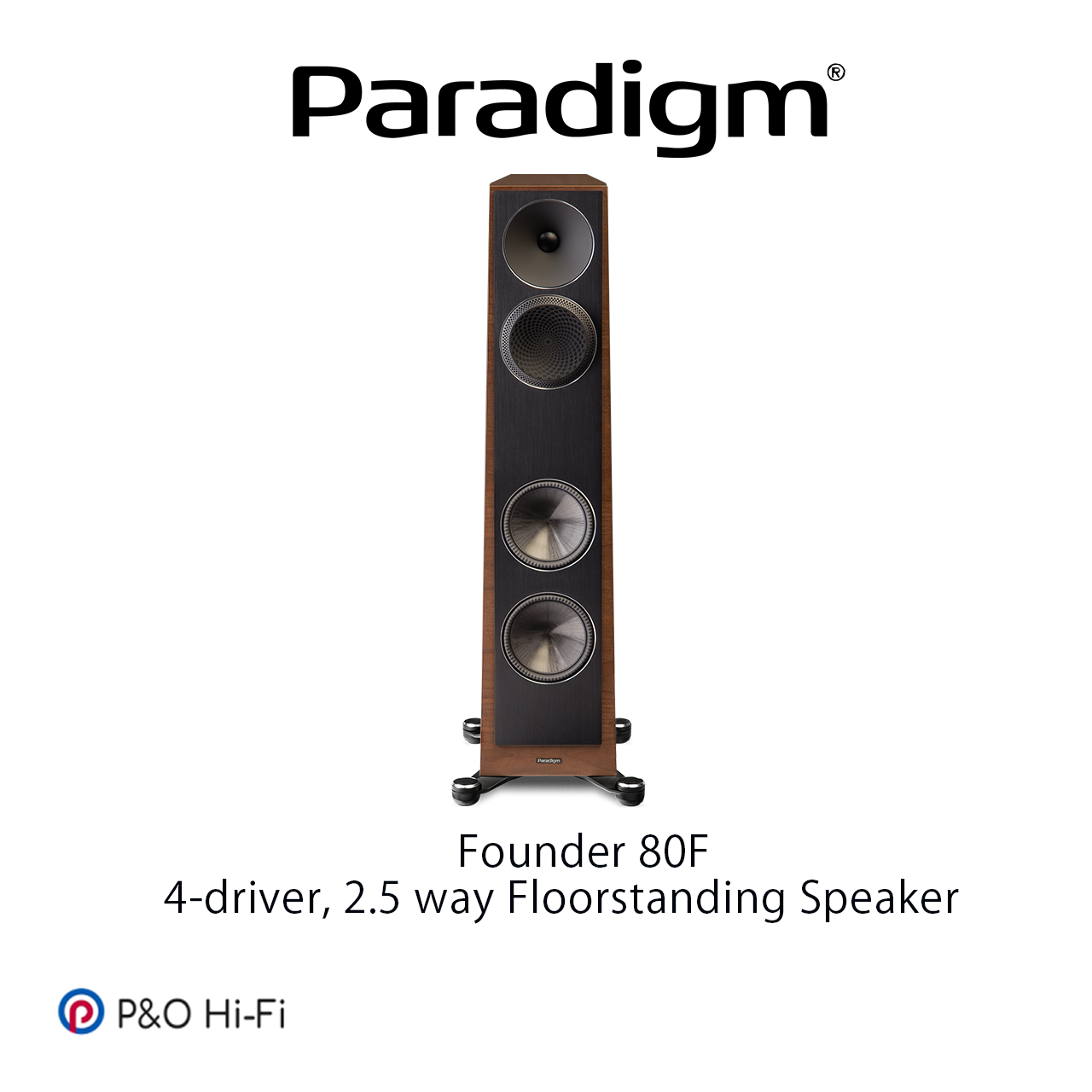 Paradigm Founder 80F 4 單元、2.5 路座地喇叭