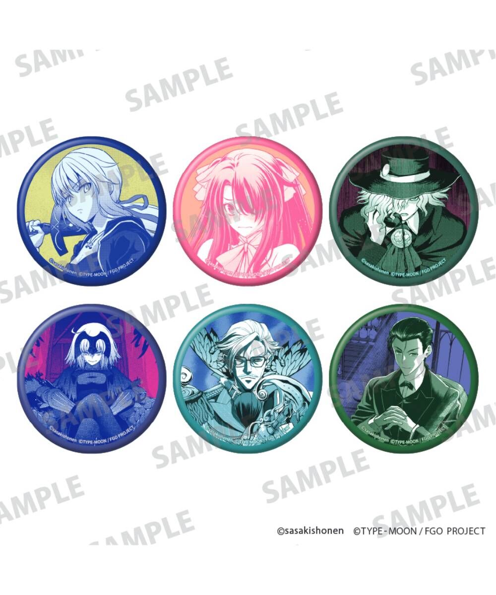 預購-「Fate/Grand Order ‐Epic of Remnant‐亞種特異點I 惡性隔絕魔境 新宿 新宿幻靈事件」集換式徽章 BOX販售【日本進口精品】