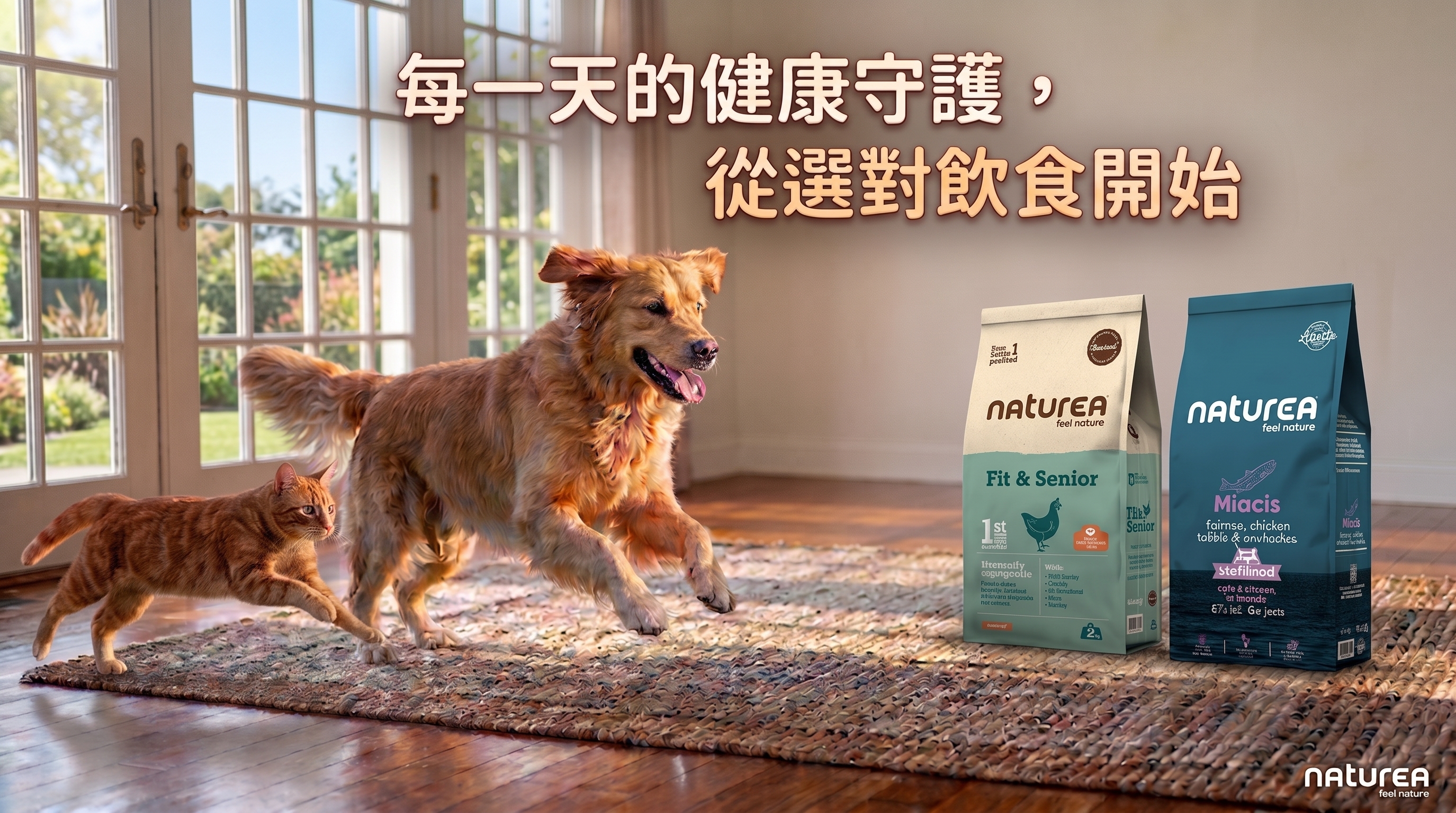 Naturea 貓犬糧 每一天的健康守護
