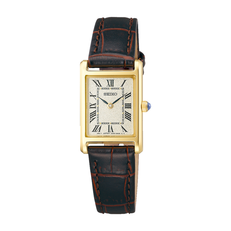 SEIKO nano・universe Special Edition SSEH002 Tank 女裝 方形復古 石英皮帶錶