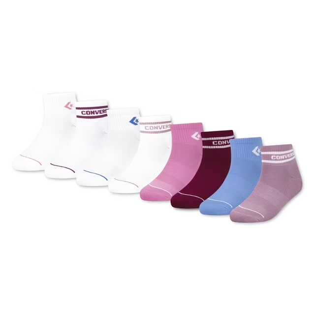 【預購】Converse H081406 童裝短筒襪 (8雙裝)