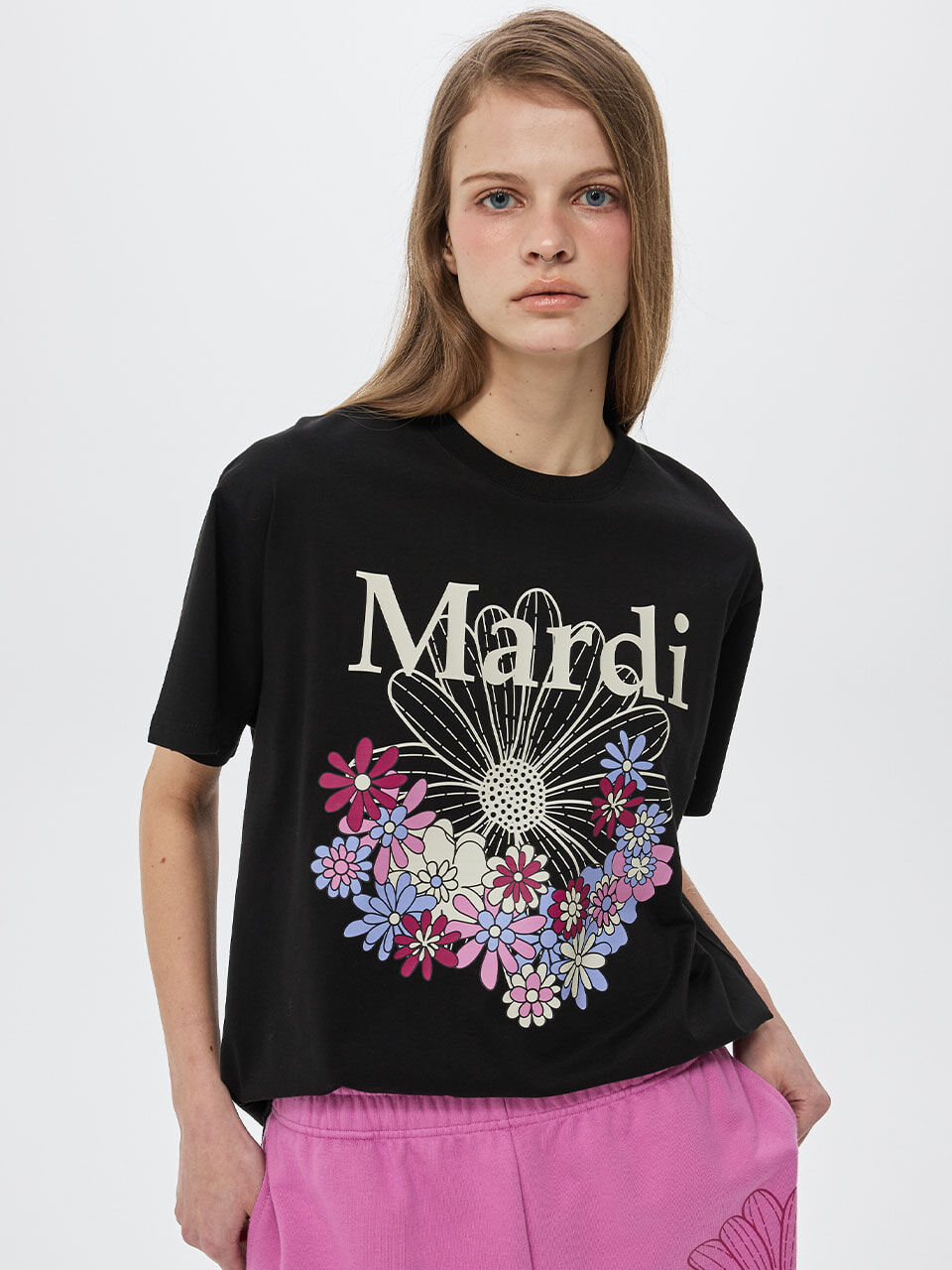 Mardi Mercredi TSHIRT FLOWERMARDI JARDIN VVD [指定色號限時優惠]