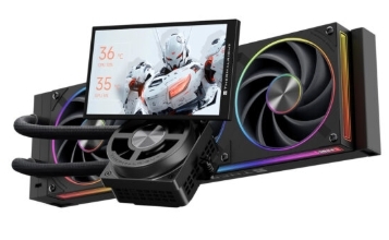 Thermalright Dynamic Vision Pro 360 ARGB w/5.5IPS 水冷散熱器 (黑色/白色)