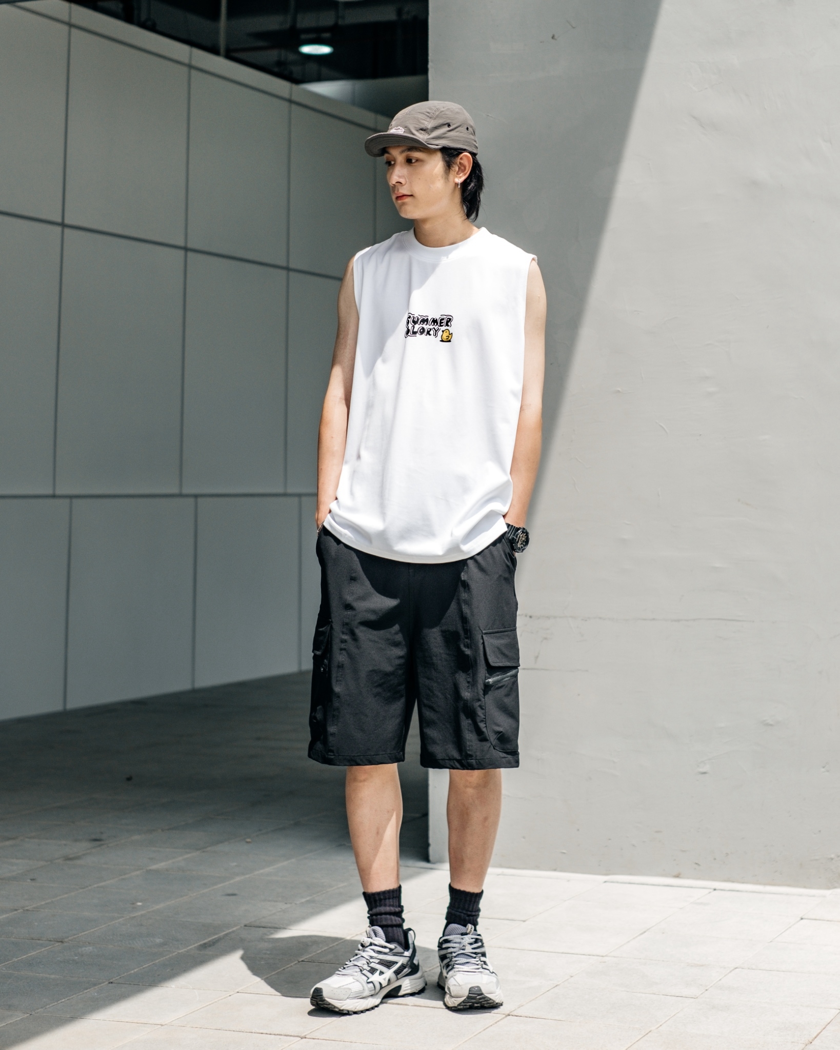 【官網限定】SUMMER GLORY小鴨吸濕排汗涼感背心 SB6017