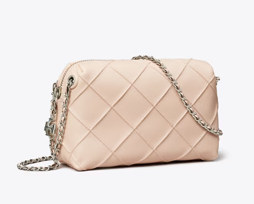 【預購】Tory Burch H0814102 Fleming Soft 菱格斜背包 (粉色)