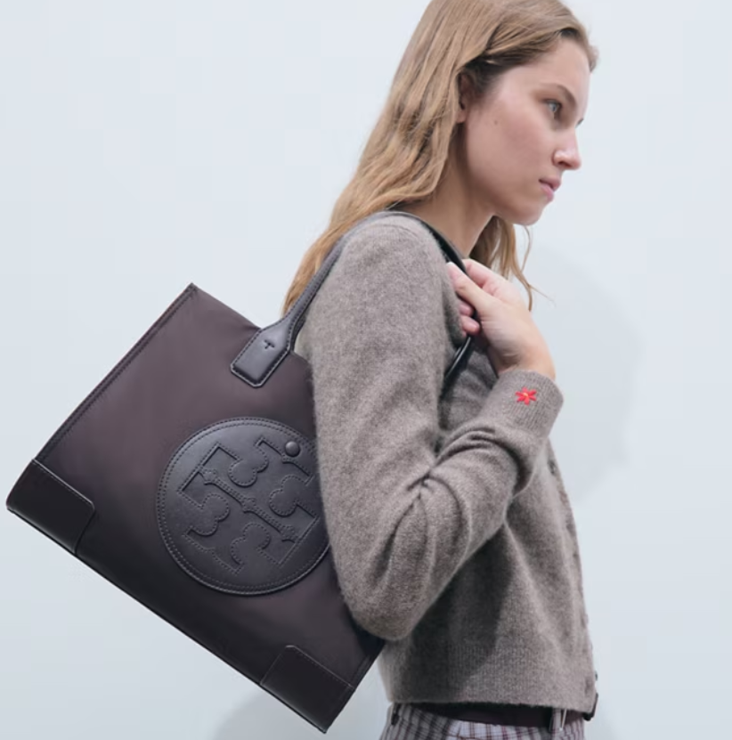 【預購】Tory Burch H0814103 Ella 手提包 (深啡色)