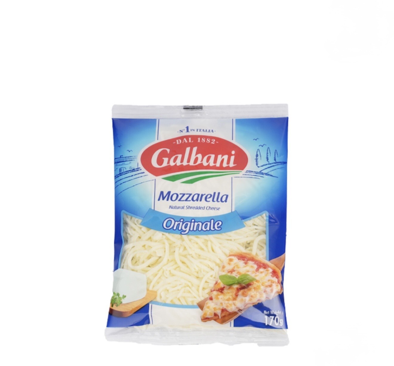 [Chilled] Galbani shredded natural mozzarella 170g