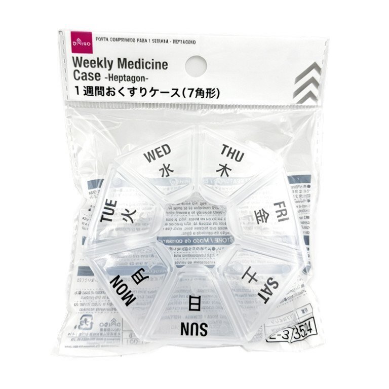7日藥盒/七角形