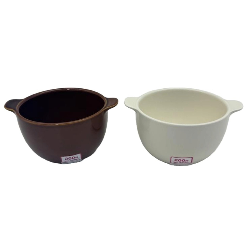雙耳湯杯/基本色 直徑11cm