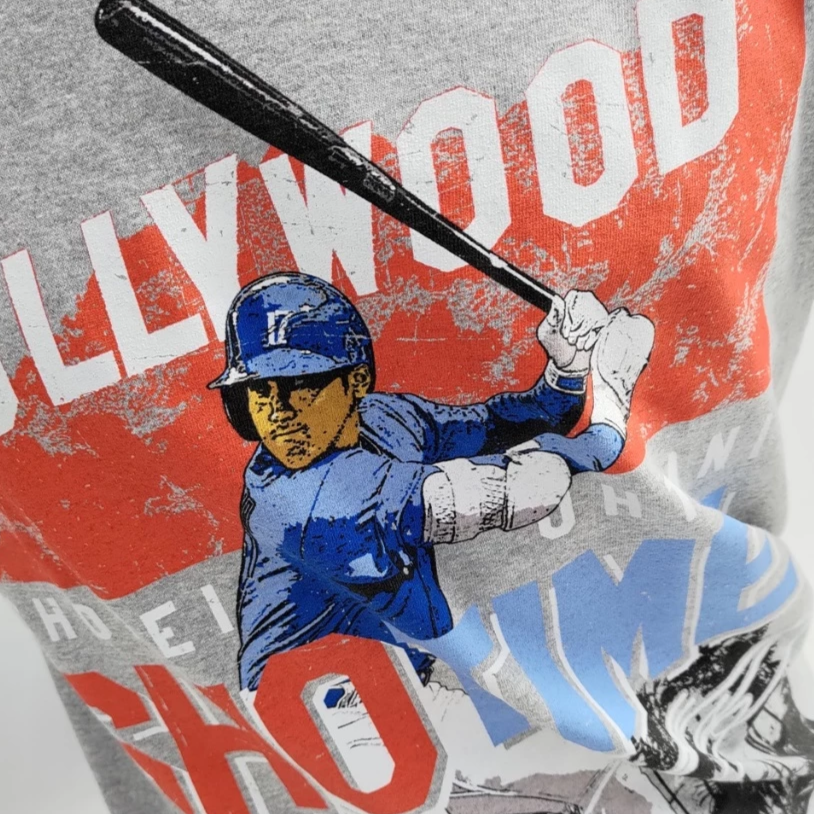 MITCHELL & NESS M&N MLB 短T 灰色 大谷翔平 SHOTIME 短袖 男 MLBOHT3003GY