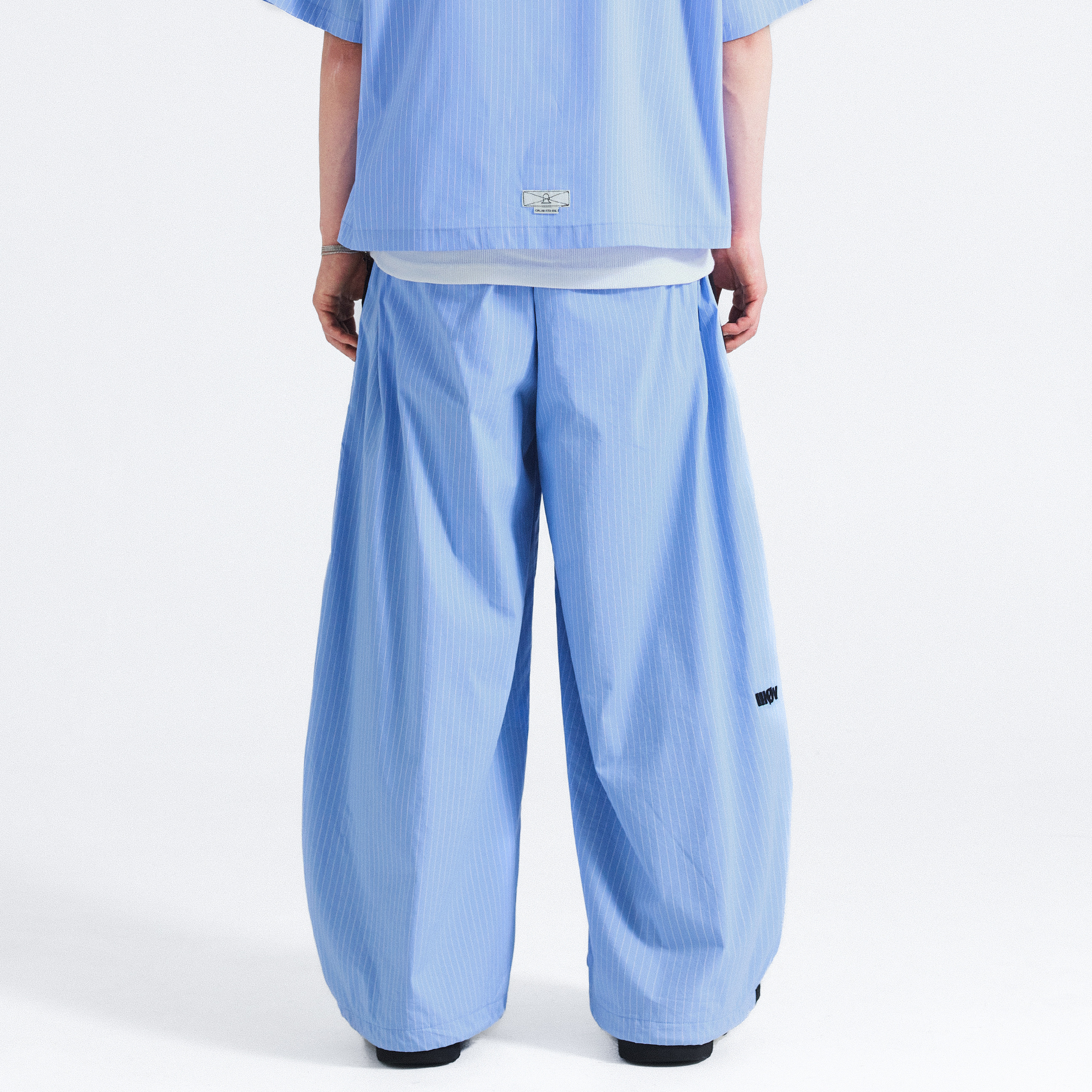 Wall Of Sound "SADIE" Chaos Stripe Baggy Pants