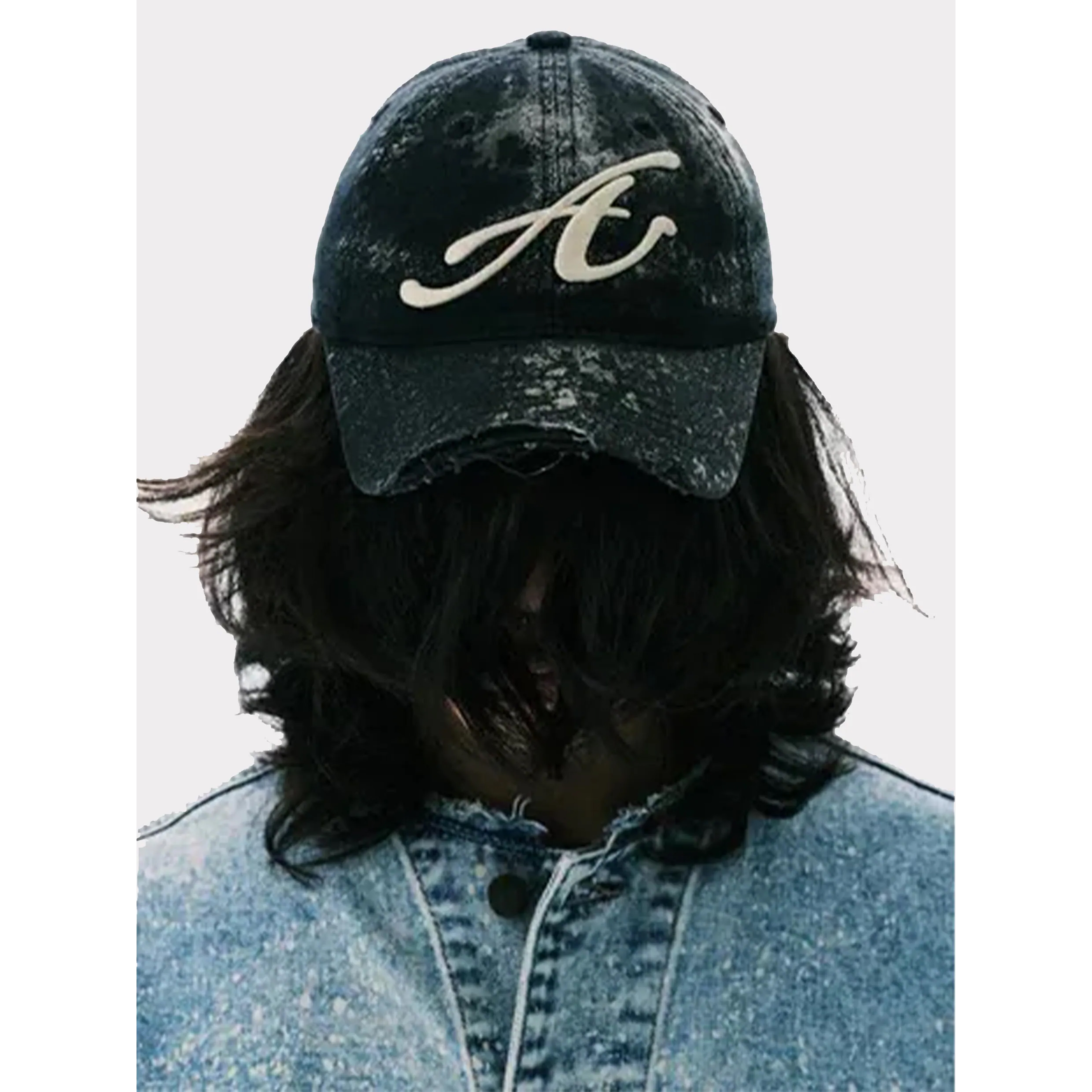 ANOWHEREMAN Bleach Raw Edge Cap